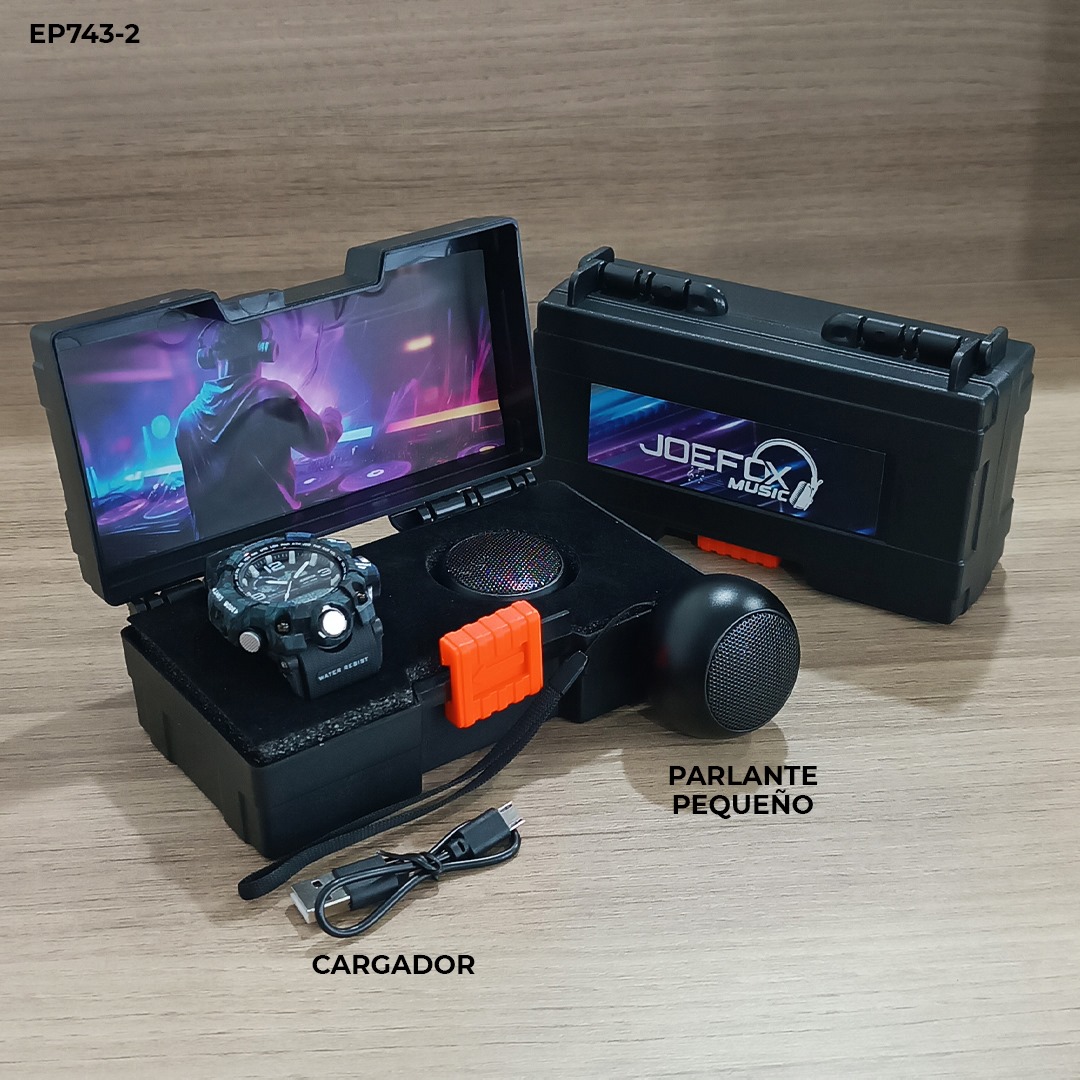 Miniatura 7 de EP743 JOEFOX 1523 + PARLANTE + ESTUCHE